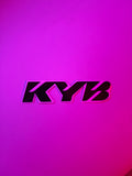 KYB fork decals